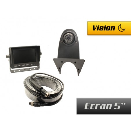 Camera de recul utilitaire montage sur toit