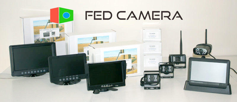Gamme complète de caméras et écrans de recul Fed Camera